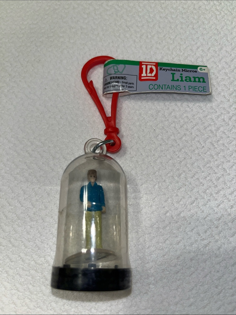 One Direction - Liam Keychain MicroFigure with Red Clip